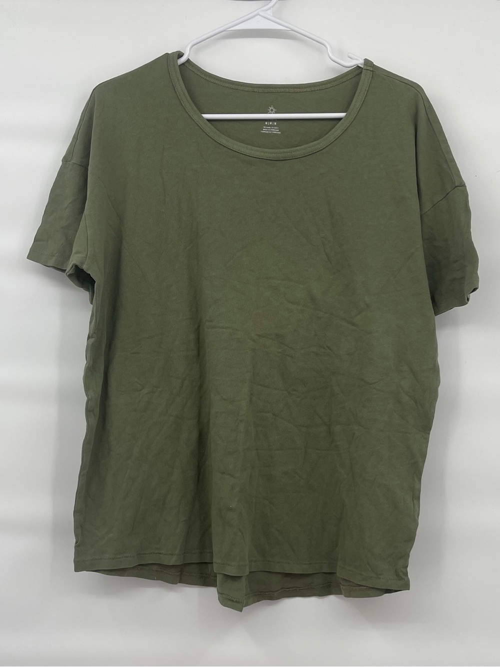 Aerie offline NWT cotton green oversized tee